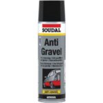 Soudal Anti-Gravel must 500ml Aerosoolis