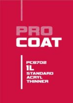 ProCoat PC6702 Standard Acryl Thinner 1L