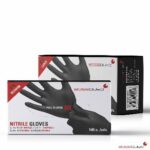 BossAuto nitriilkindad must, XL