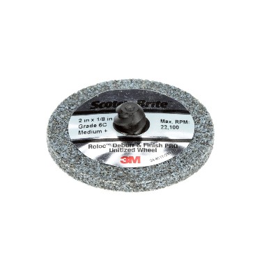 42093.jpg 3M 77233 Scotch-Brite Roloc DP-UR PRO 2S Fine ketas 76mm - Image 1