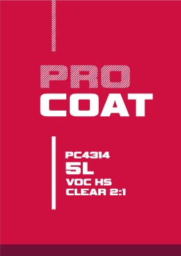 ProCoat VOC HS lakk Anti Scratch 5L(2:1)