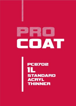 ProCoat PC6702 Standard Acryl Thinner 1L