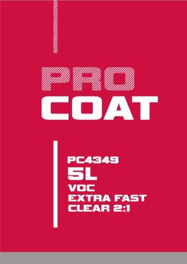 ProCoat VOC Extra Fast lakk 2:1 (PC5458) 5L