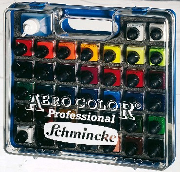 Aero Color PRO Airbrush Ink komplekt 37 värvi, 28ml