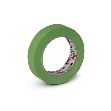 SOLL Green 80-Masking tape, roheline 80°C 24mm x 50m