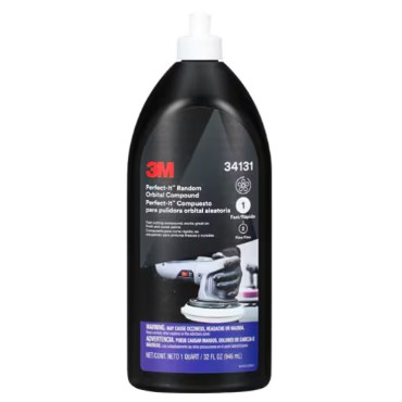 3M™ Perfect-It™ Random Orbital Poleerpasta, Valge, 946 ml