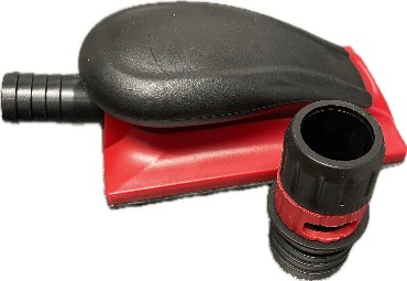 CF lihvklots 125x70mm tolmueemaldusega VELCRO