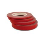 BossAuto Kahepoolne akrüülteip hsa 9mmx10m punane