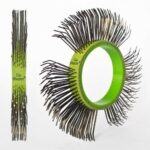 Monti tugevdatud vöö laimiroheline 11mm