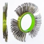 Monti tugevdatud vöö laimiroheline vasak