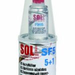 Soll akrüülkrunt must+kõvendi  0,9 l