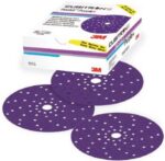 3M 51423 734U Purple + Multihole Lihvketas P220 150mm