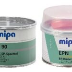 MIPA E90 2K EPO pahtel 1kg - komplekt koos kõvendiga